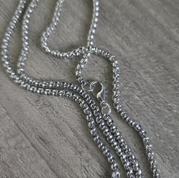 Vintage Dragon Skull Cross Mystical Punk Style Stainless Steel Pendant Necklace - Picture 7 of 13